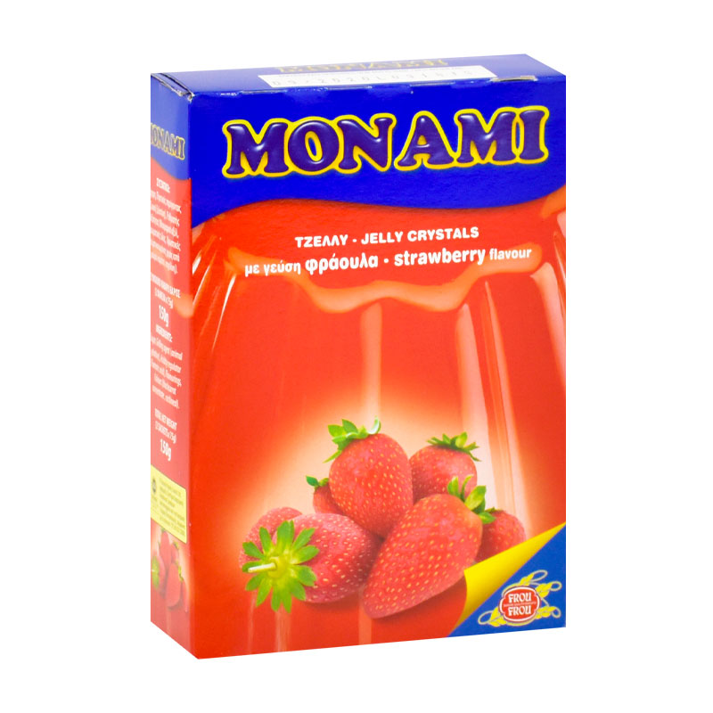 Mon Ami Jelly Crystals with Strawberry Flavour 150 g Mon Ami Jelly Crystals with Strawberry Flavour 150 g