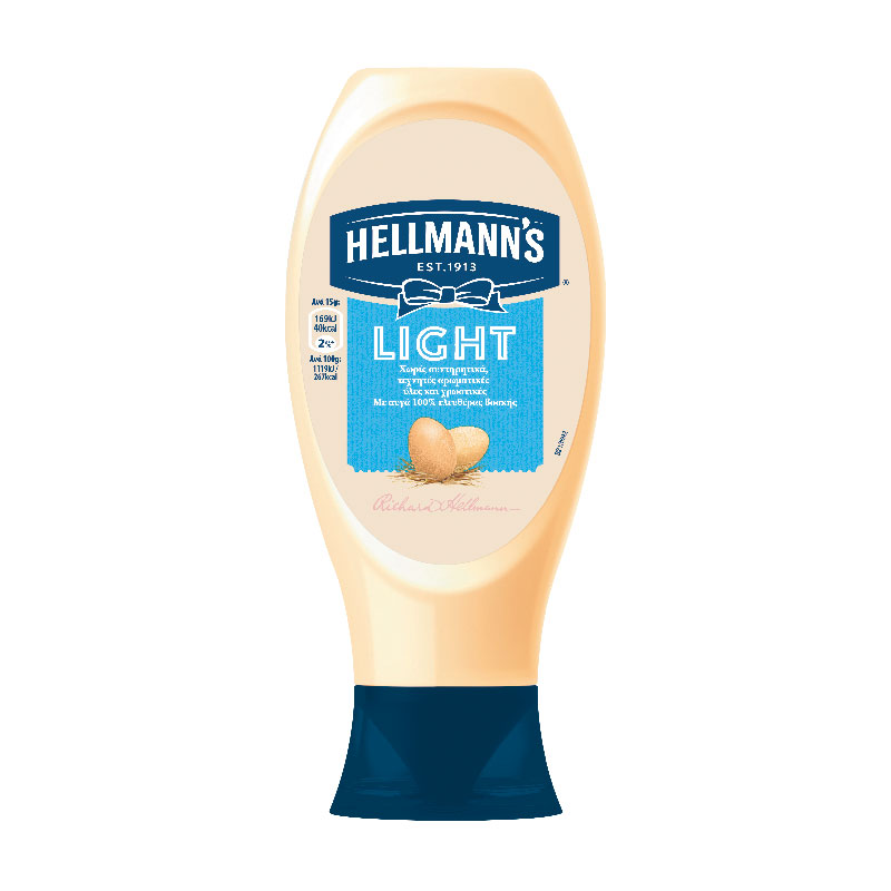 Hellmann's Mayonnaise Light 430 g Hellmann's Mayonnaise Light 430 g