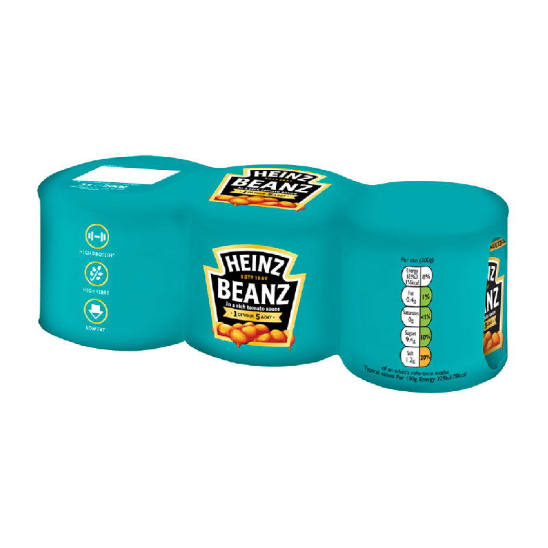 Heinz Baked Beans in Tomato Sauce 3x200 g Heinz Baked Beans in Tomato Sauce 3x200 g