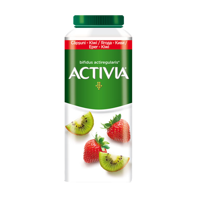 Activia Dessert Yoghurt Drink Strawberry & Kiwi 320 g Activia Dessert Yoghurt Drink Strawberry & Kiwi 320 g