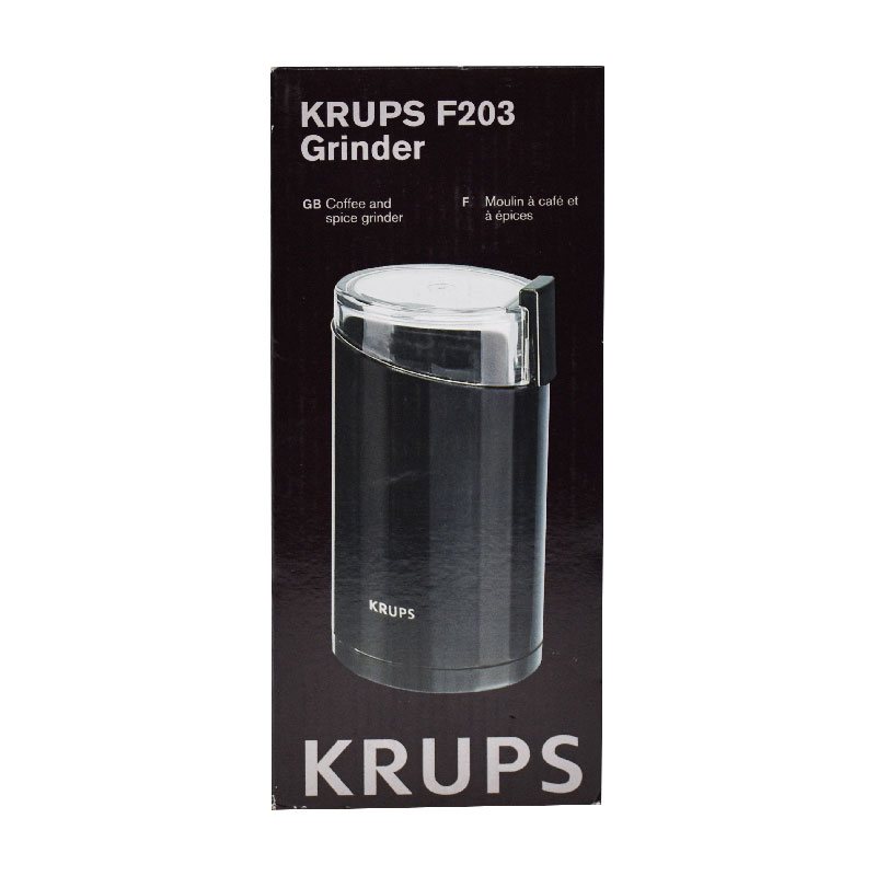 Krups Μύλος Καφέ 190 Watt, Μοναδικό Σχέδιο Λεπίδων Και Ανοξείδωτο Δοχείο CE Krups Μύλος Καφέ 190 Watt, Μοναδικό Σχέδιο Λεπίδων Και Ανοξείδωτο Δοχείο CE